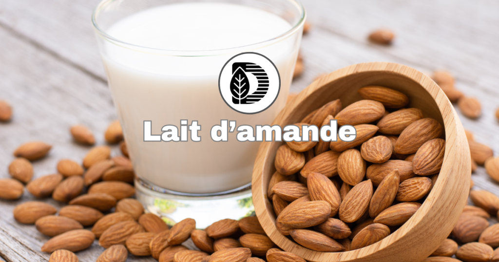 Lait d&rsquo;amande