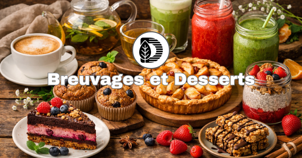 Les Breuvages et desserts